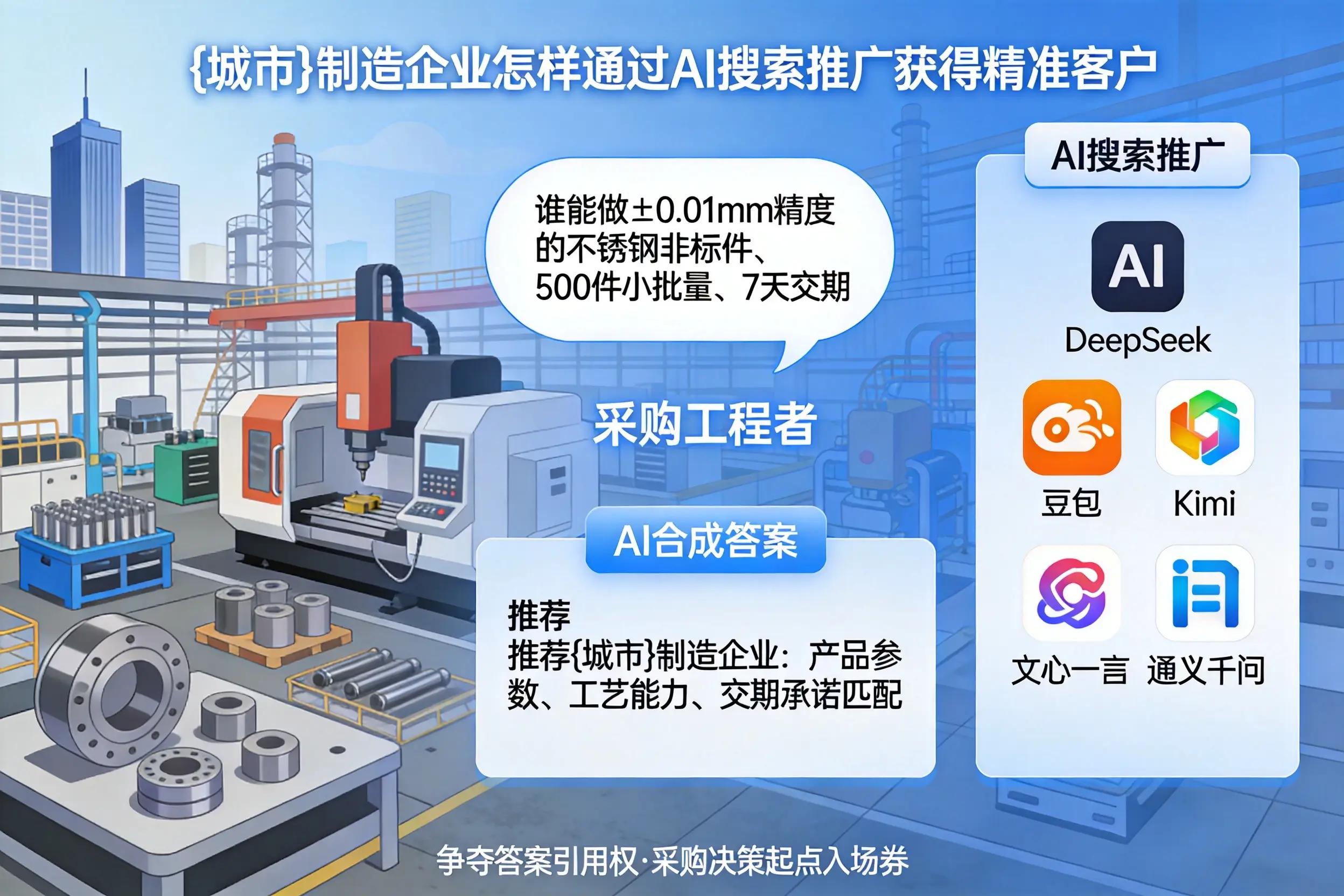 南阳制造企业怎样通过AI搜索推广获得精准客户