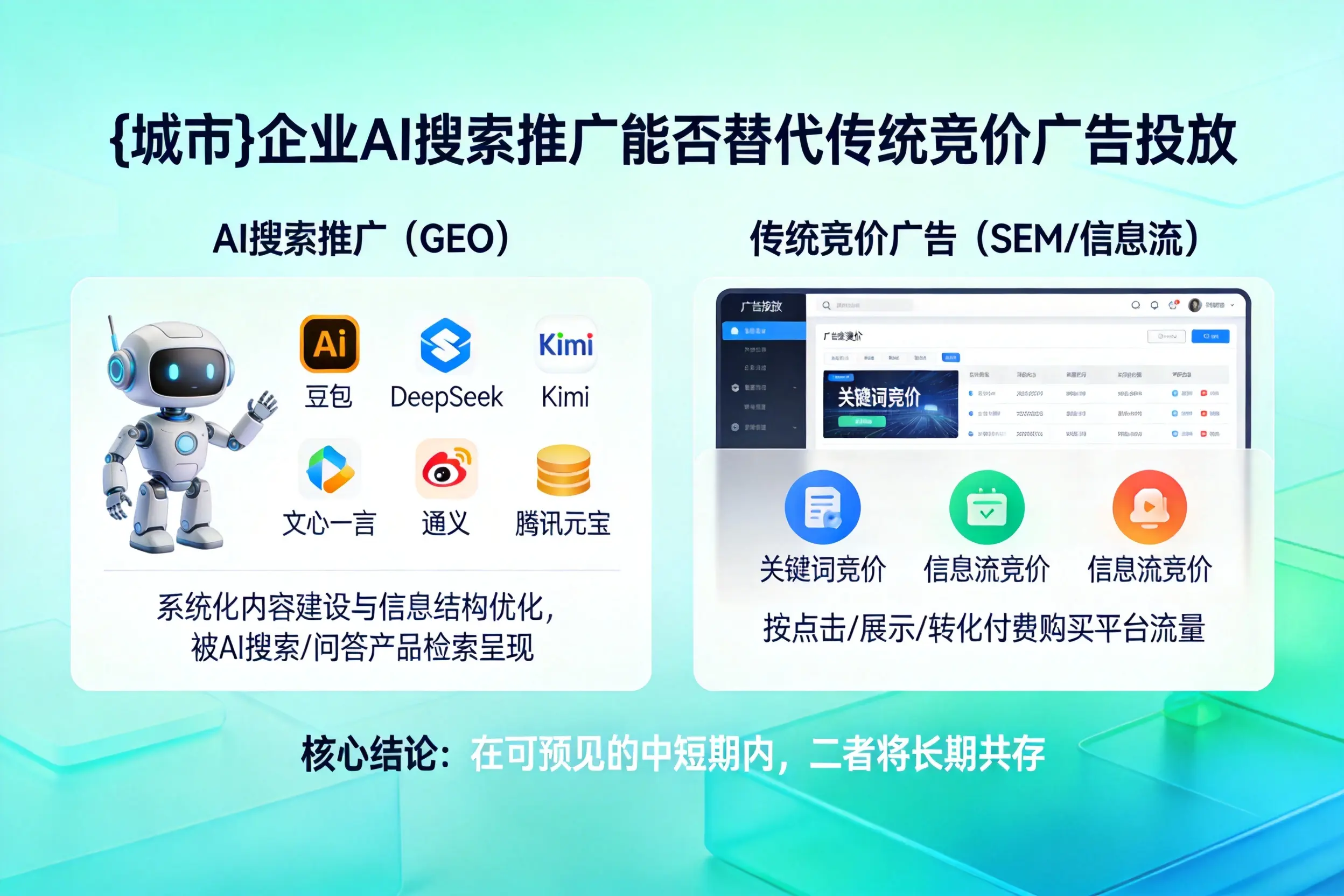 南阳企业AI搜索推广能否替代传统竞价广告投放