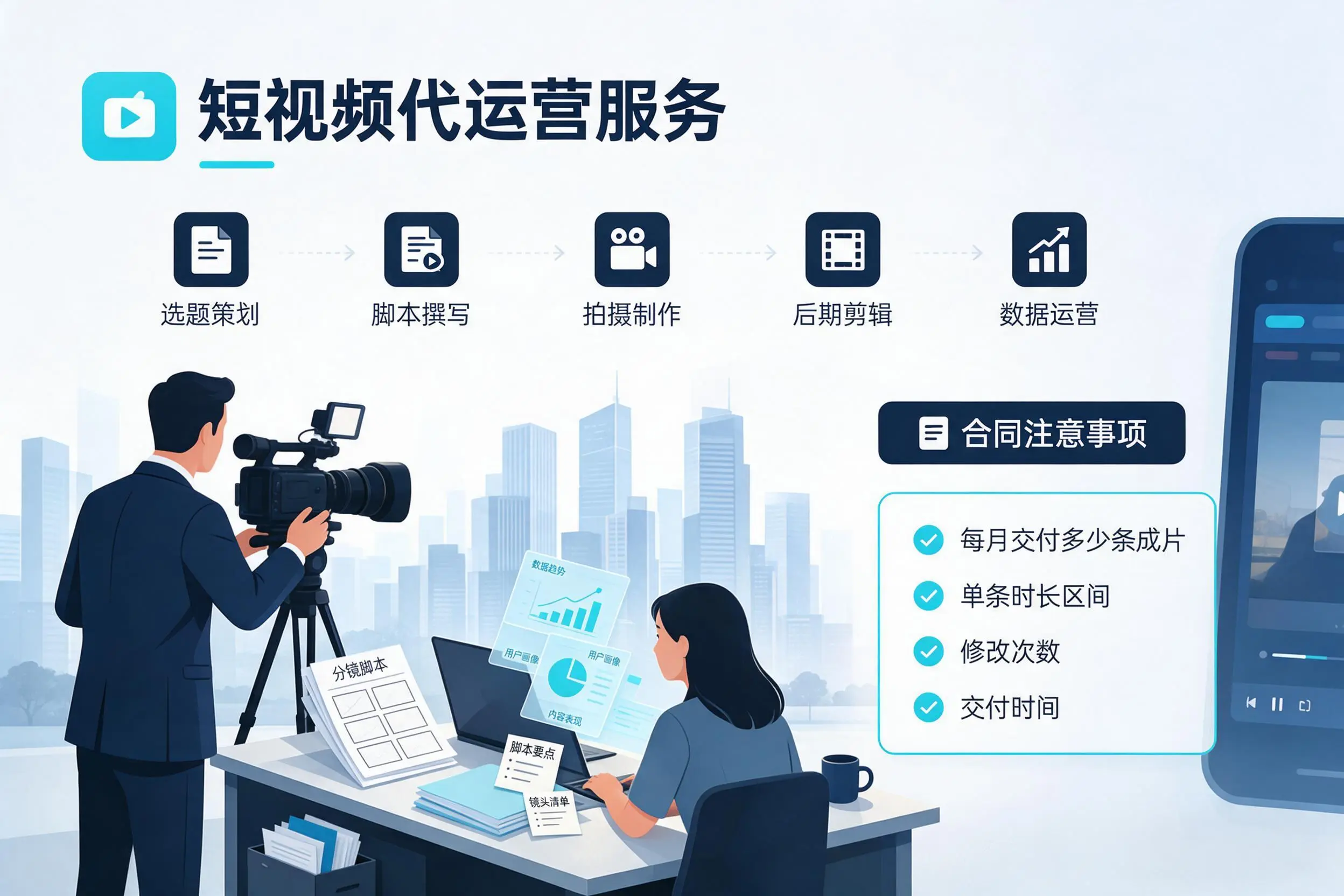 短视频代运营包含哪些服务？南阳企业常见问题科普