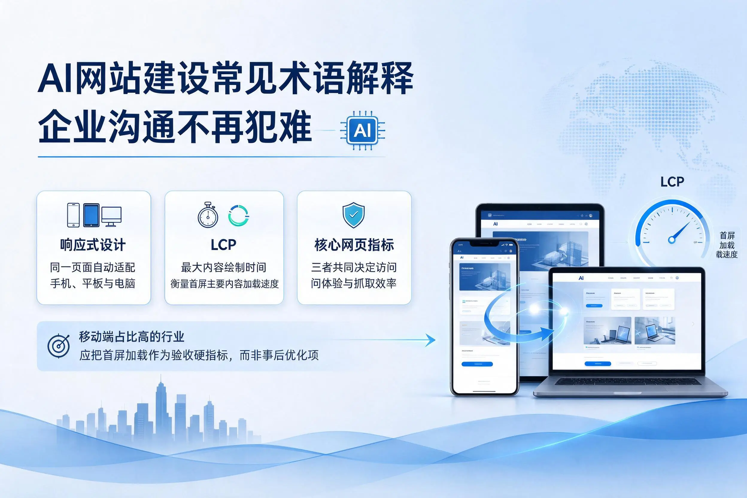 AI网站建设常见术语解释，南阳企业沟通不再犯难